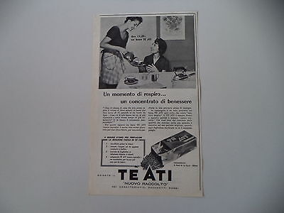 advertising Pubblicità 1965 TE' ATI 