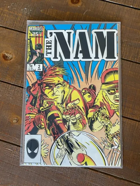 The 'Nam #2 1987 Marvel Comics Vf/Nm