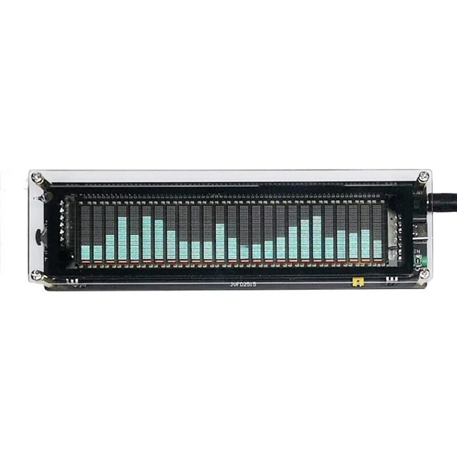 Misuratore VU con analizzatore di spettro audio VFD2515 per monitoraggio audio c