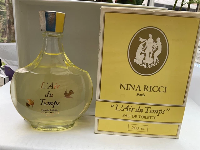 GRAND FLACON FACTICE Ricci l’air du temps EDT 200 ml pour collection ...