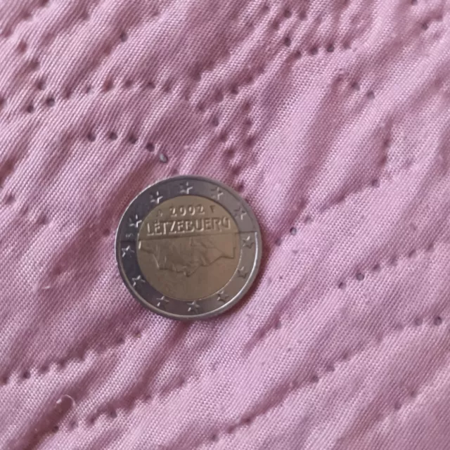 Pièce 2 Euro Letzebuerg 2002