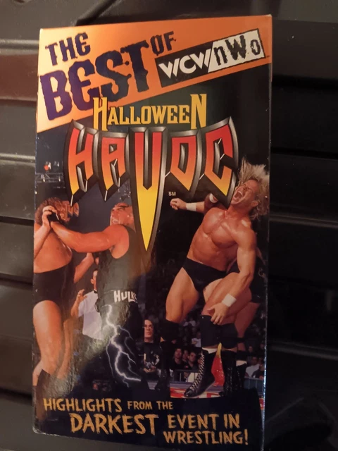 WCW/NWO THE BEST of Halloween Havoc VHS NTSC Hollywood Hogan Sting