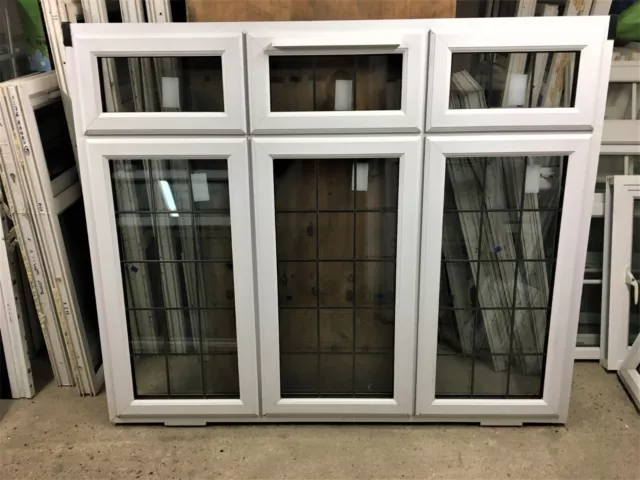 Lead Lined - UPVC DOUBLE GLAZED WINDOW - THERMAL GLASS - H146.5 x W177.5 - LJ106