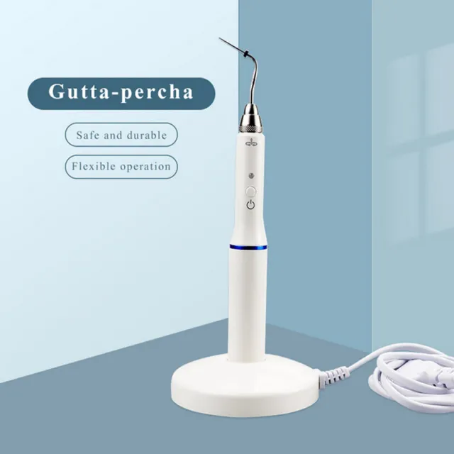 Dental Gutta Percha Obturation System Endodontic Endo Heated Pen 2 Tips Cordless