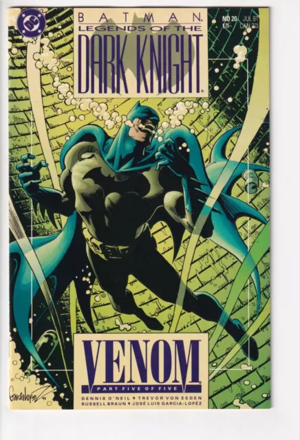 Batman Legends of the Dark Knight #20 VF/NM Venom Bane Bag Board Combine AH
