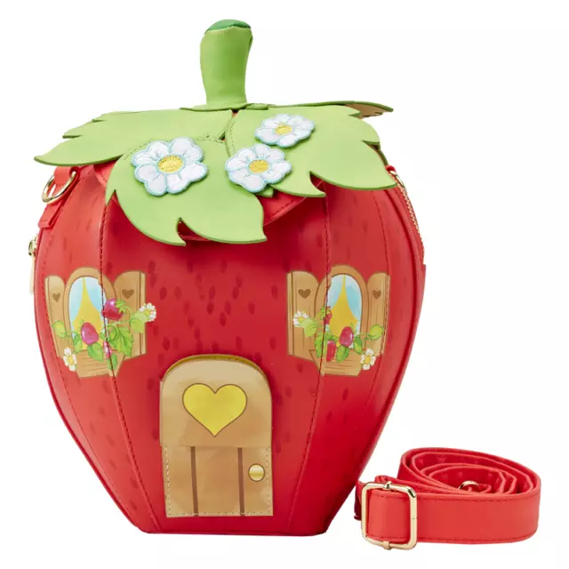 Loungefly Strawberry Shortcake Strawberry House Crossbody Bag Scented New W Tags