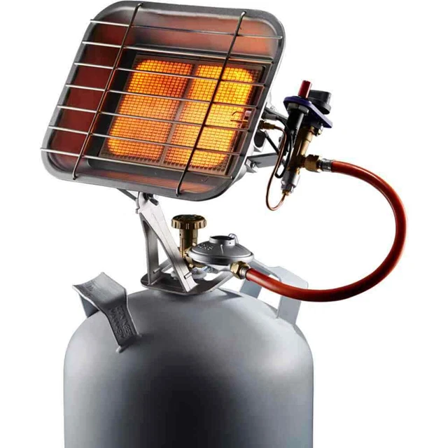 Gas-Heizstrahler HGS 4400/1 P, 4400 W, mit Piezozündung Outdoor Heizung Terrasse