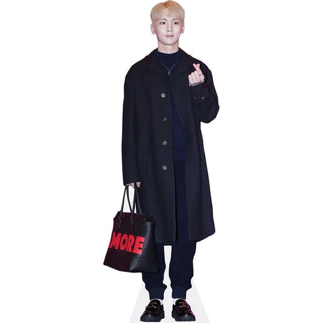 Hyunjin (Black Outfit) Life Size Cutout – Celebrity Standee, Cardboard Banner - View #2