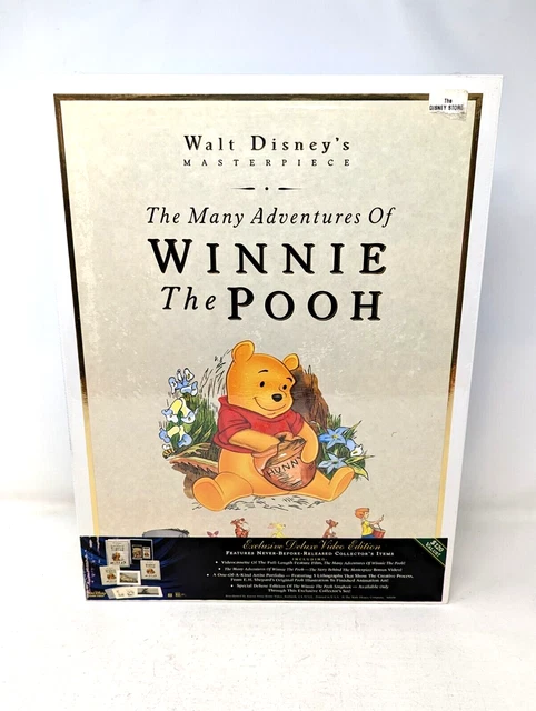 Disney The Many Adventures of Winnie the Pooh Exclusive Masterpiece VHS SEALED