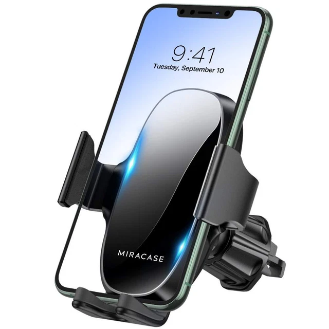 Air Vent Phone Holder for Car, Vehicle Cell Phone Mount Cradle with Adjn
