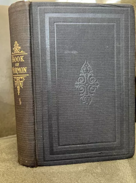 Mission Copy of The Book of Mormon **RARE** vintage LDS Mormon book scarce