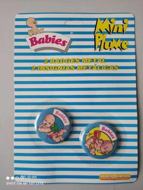 Très Rare Badges Babies Neufs Sous Blister