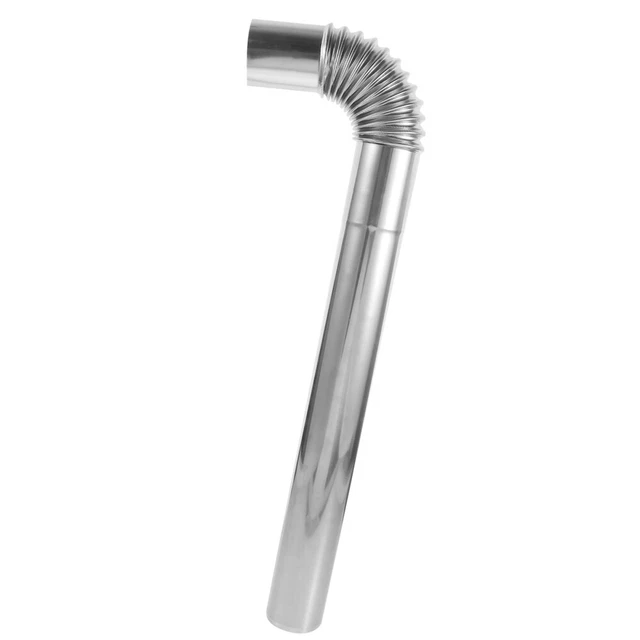 Tuyau D'Échappement Inox V2A 1.4301 Ø60 Mm - 1 M De Longueur, Idéal Pour Custom Échappement Auto/Moto