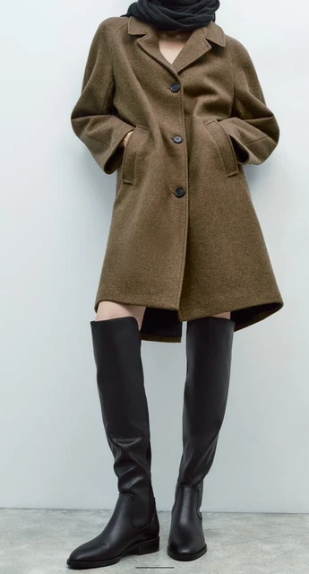 Flat over the knee boots zara sales