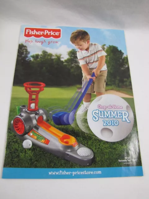 Fisher Price Little People SUMMER 2010 CATALOG Great Reference Source Toys Toy