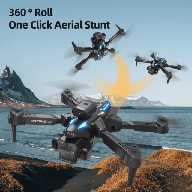 C10 RAPTOR 8K Triple Camera Optical Flow Quadcopter Obstacle Avoidance 6000m HD