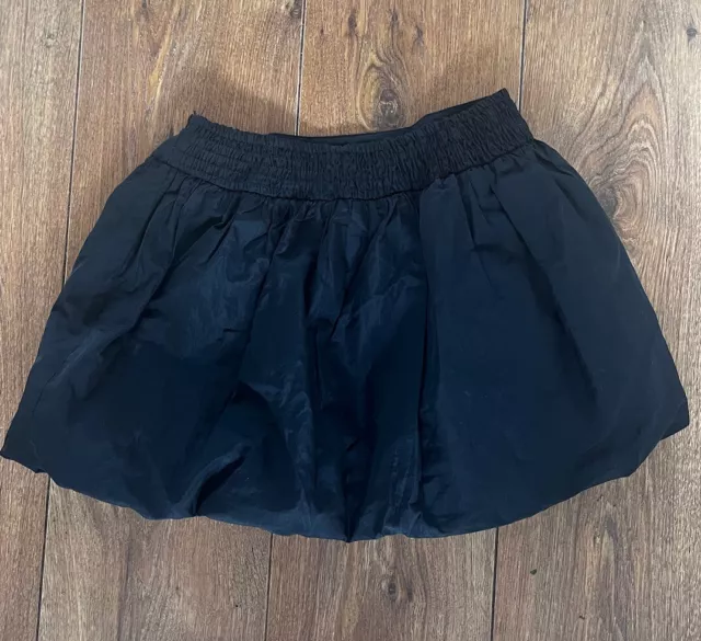 Zara Girls Puffball Skirt Black Age 11-12