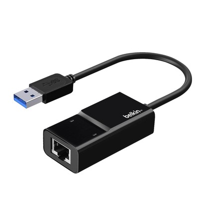 Belkin Belkin Usb-A Pour 3 Port USB 3.0 Gigabit Ethernet Nic Réseau Adaptateur B2B128tt 