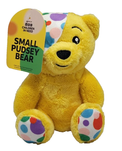 PUDSEY BEAR CHILDREN In Need Teddy Bear 6.5"Plush Cuddly Soft Toy Teddy - Where Can I Buy A Pudsey Bear Teddy