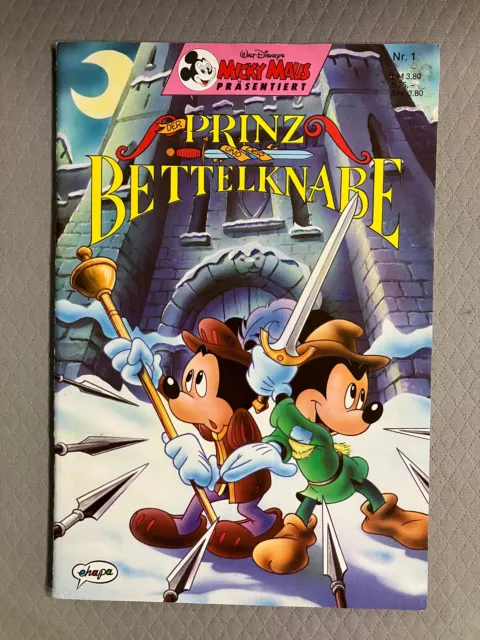 Walt Disneys Micky Maus präsentiert: DER PRINZ UND DER BETTELKNABE Nr. 1
