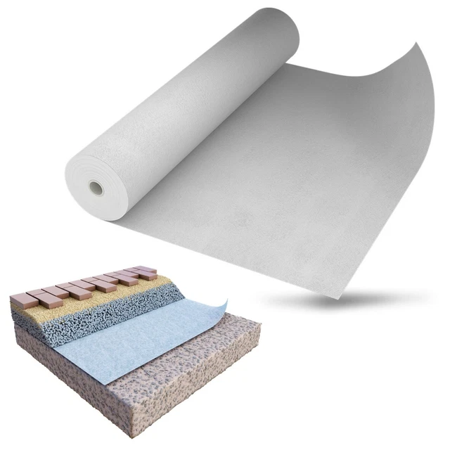 EXCOLO 30m² Unkrautvlies Abdeckvlies Bodengewebe Unkrautfolie Vlies