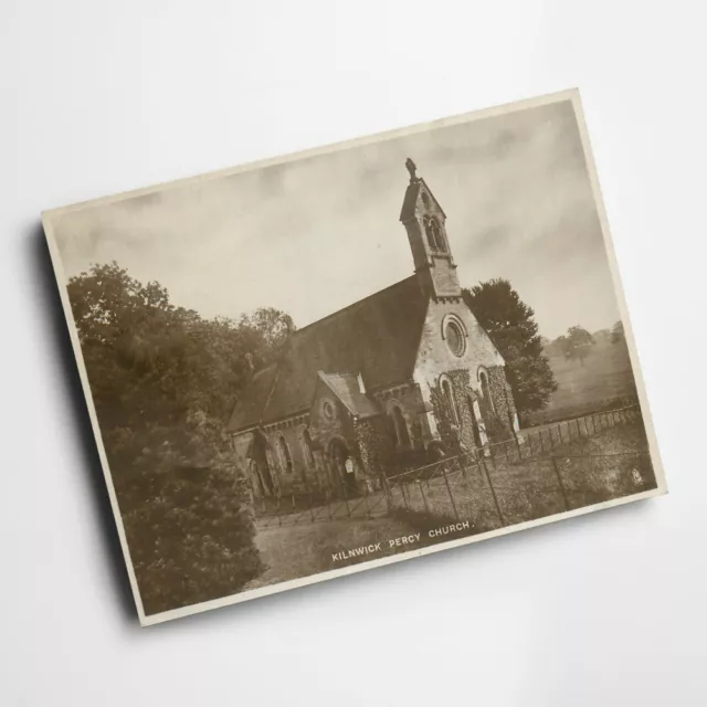 A6 PRINT - Vintage Yorkshire - Kilnwick Percy Church