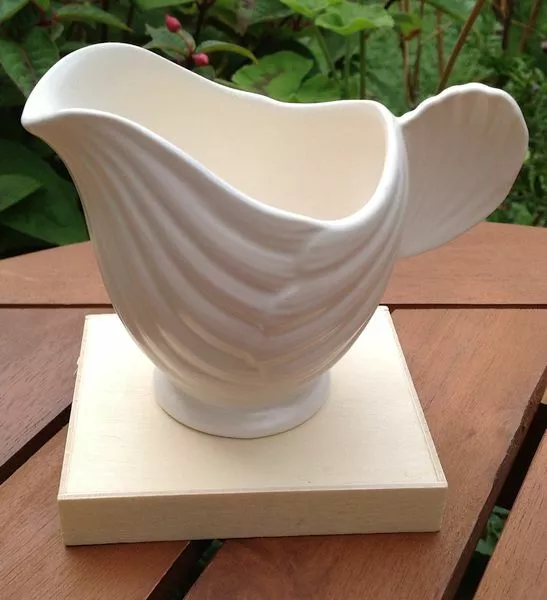 Axe Vale Pottery Devon - Shell Design Milk/Cream Jug - 3.25” (8.5cms) Tall