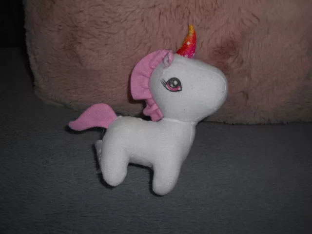 Peluche licorne, hauteur: 17 cm