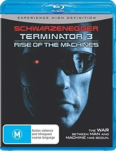 Terminator 3 - Rise Of The Machines - ( Arnold Schwarzenegger ) 2003 - Blu-Ray