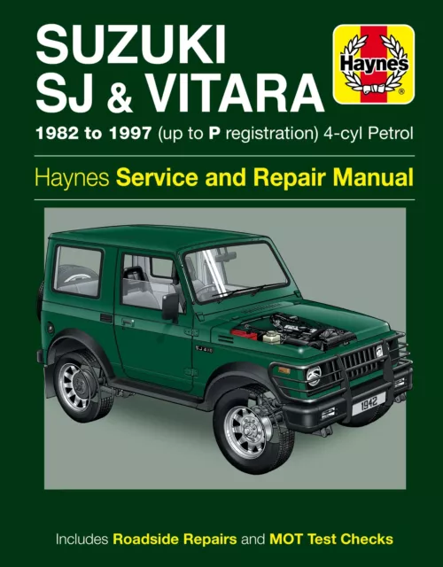 Suzuki SJ & Vitara 4-cyl Petrol (82 - 97) Haynes Repair Manual (Paperback)