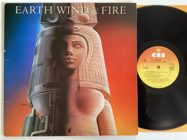 Earth Wind & Fire Raise Vinyl Lp 1981 U.k Orig A1 B1 Let’s Groove Soul Funk )