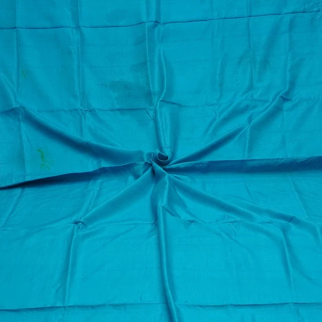 Vintage Magenta Rose 100% Soie Pure Artisanal Sari Vestige 4.6m Tissu