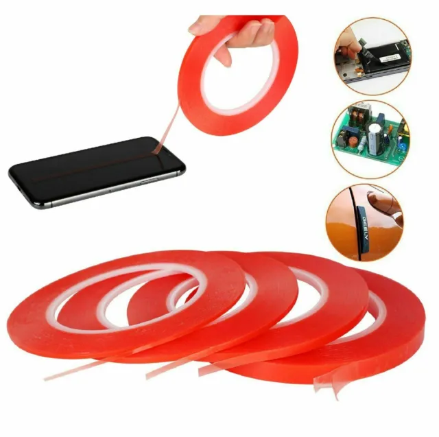 RED Double Sided Super Sticky Heavy Duty Adhesive Tape For Cell Phone Repair