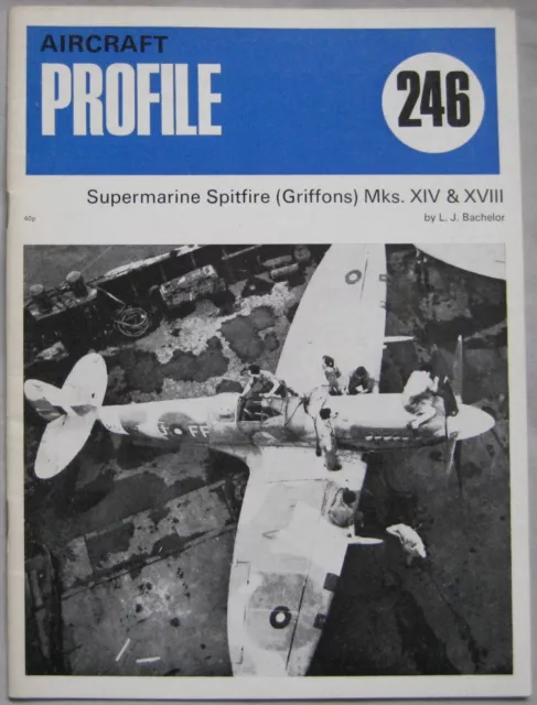 Aircraft Profile Publications magazine No 246 Supermarine Spitfire (Griffons)