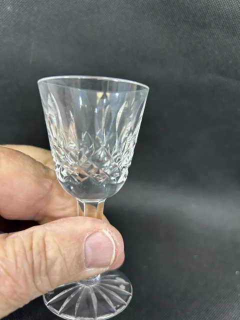 Waterford Crystal Lismore~(1)~Small Liqueur Cocktail / Cordial~3.5" x 1.75" 2