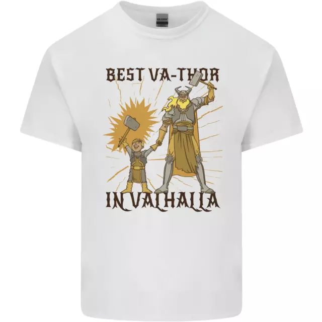 Best Va Thor in Valhalla Viking Fathers Day Kids T-Shirt Childrens