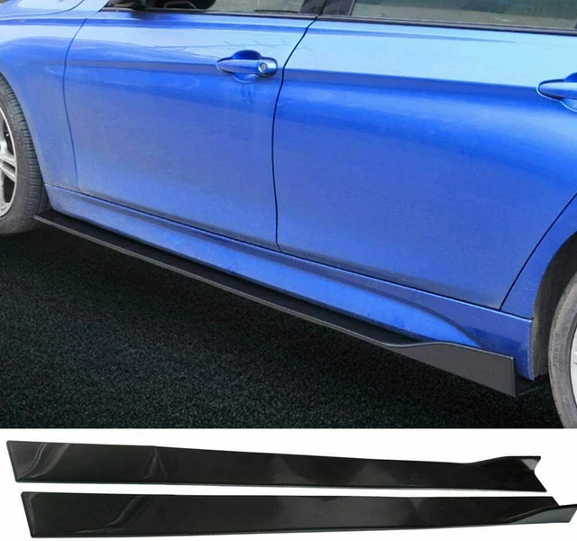 Jupes Latérales Voiture 29,3 Pouces - Séparateurs Bas De Caisse ABS Universelles