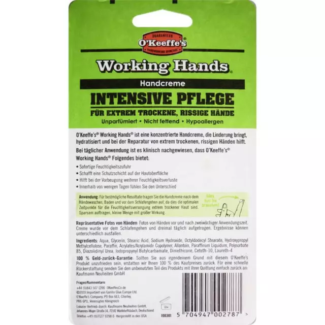 OKeeffes Working Hands Crème pour les mains 96 g AZPUK010 1 pc(s) 2