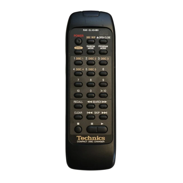 テクニクス　リモコン　RAK-SUA11WH Technics MK0129 Technics Amplfier Remote Control RAK-SUA11WH MK0129 No Box