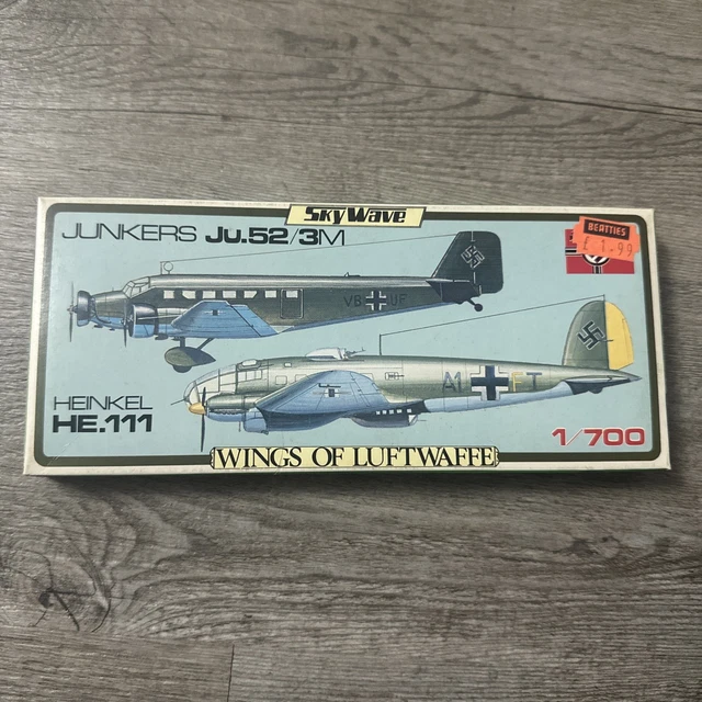 Atlas Editions Heinkel He 111 - Maquette Avion 1/144 Diecast WW2 Collection