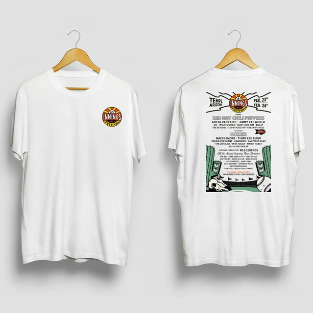 INNINGS FESTIVAL FEB 2324, 2024 Tempe,AZ Beach park & Arts park Unisex