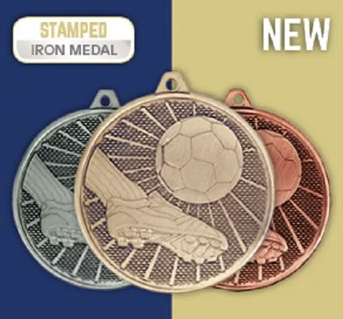 Football Medals with Ribbons PACKS OF 1/5/10/15/20 *FREE ENGRAVING*