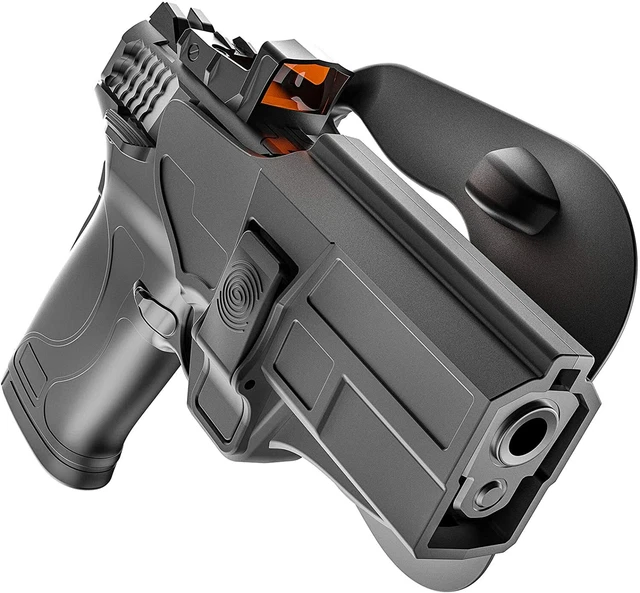 OWB Paddle Holster Fits Smith And Wesson S&W M&P Shield EZ .380 9MM M2.0 Gun