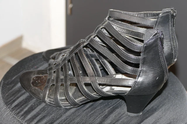 BATE Damen Pumps In Schwarz – 100% Echtleder (Innen & Außen) – Limitierte Edition