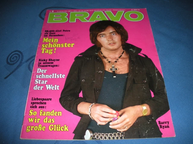 BRAVO Nr. 8 vom 16.2. 1970 * Creedence Clearwater Revival Poster * Heft komplett