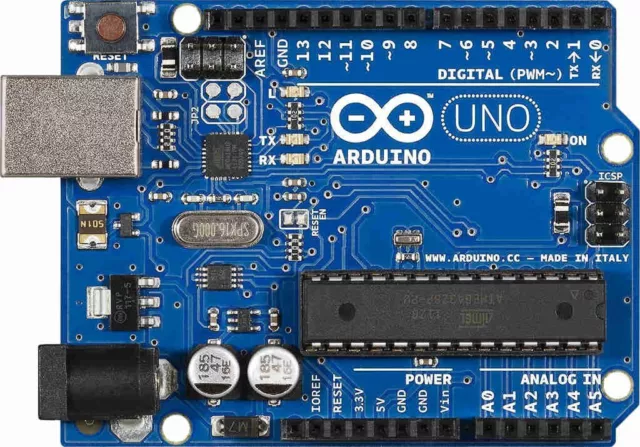 Originale Scheda di sviluppo Arduino Uno Rev.3 ATMega328 UNO R3 CPU Zoccolata