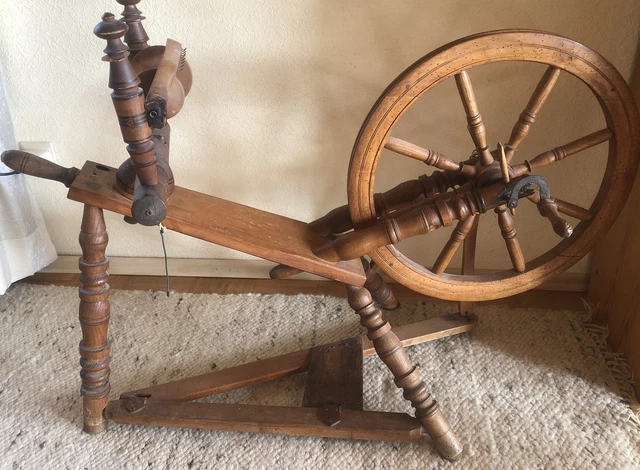 altes Spinnrad