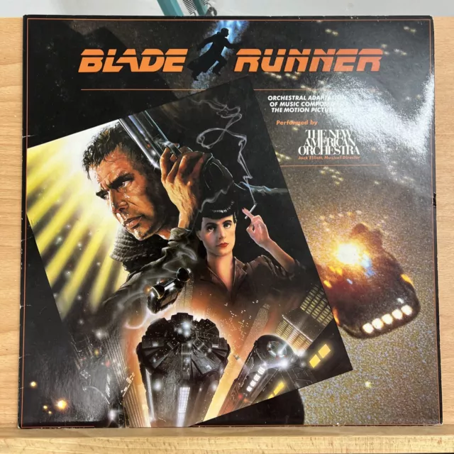 Vinyl LP BLADE RUNNER Movie Soundtrack WEA K 99262 NEAR MINT VINYL