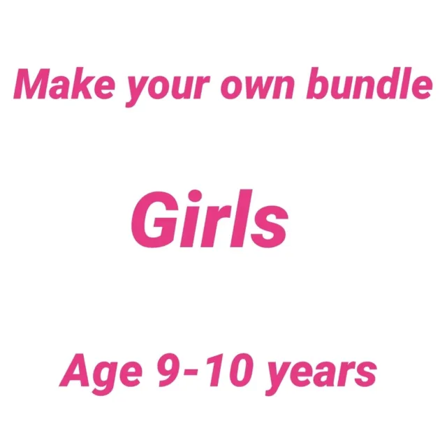 girls clothes 9-10 years Make your own bundle