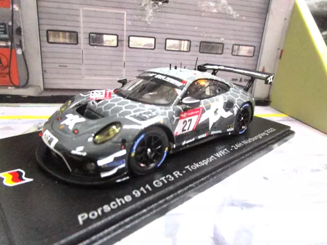 PORSCHE 911 991 GT3 R 24h Nürburgring 2022 #27 Tok Sport WRT Andlauer Spark 1:43